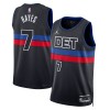 Dres Detroit Pistons Killian Hayes 7 Jordan 2022-23 Statement Edition Crno Swingman